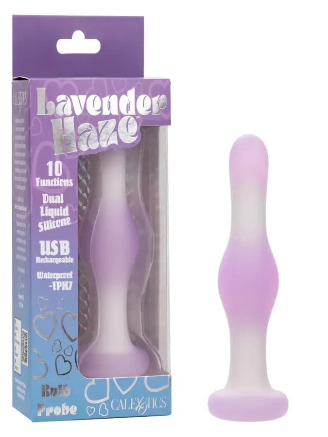 Анальная пробка Lavender Haze Bulb Probe лавандовый 10,25 см