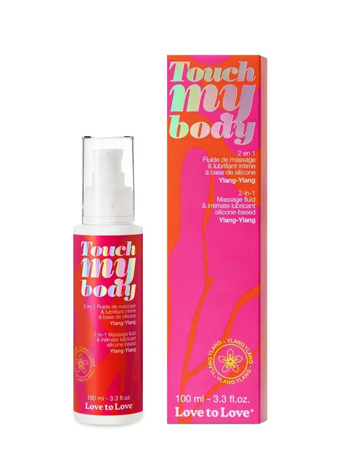 Лубрикант Touch My Body с ароматом иланг-иланга - 100 мл — фото 2