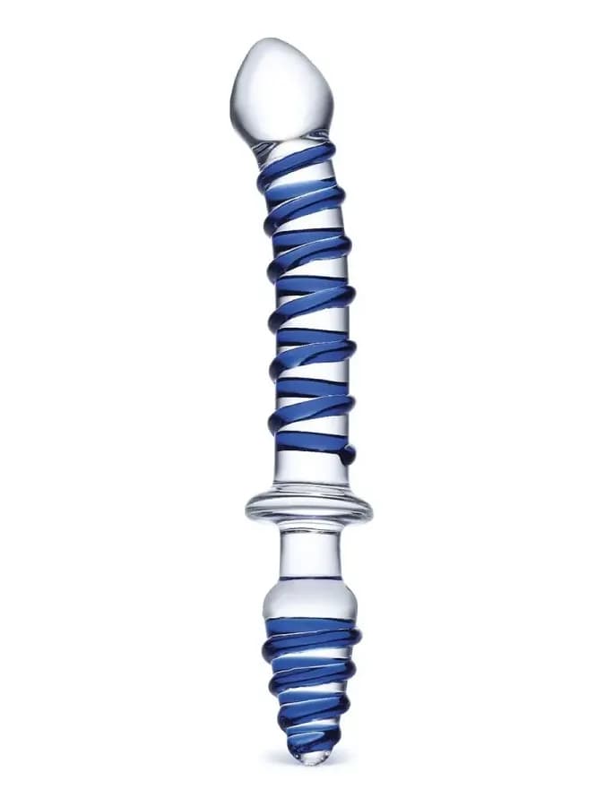 Двойной дилдо с анальной пробкой Mr. Swirly Dildo&Butt Plug — фото 2