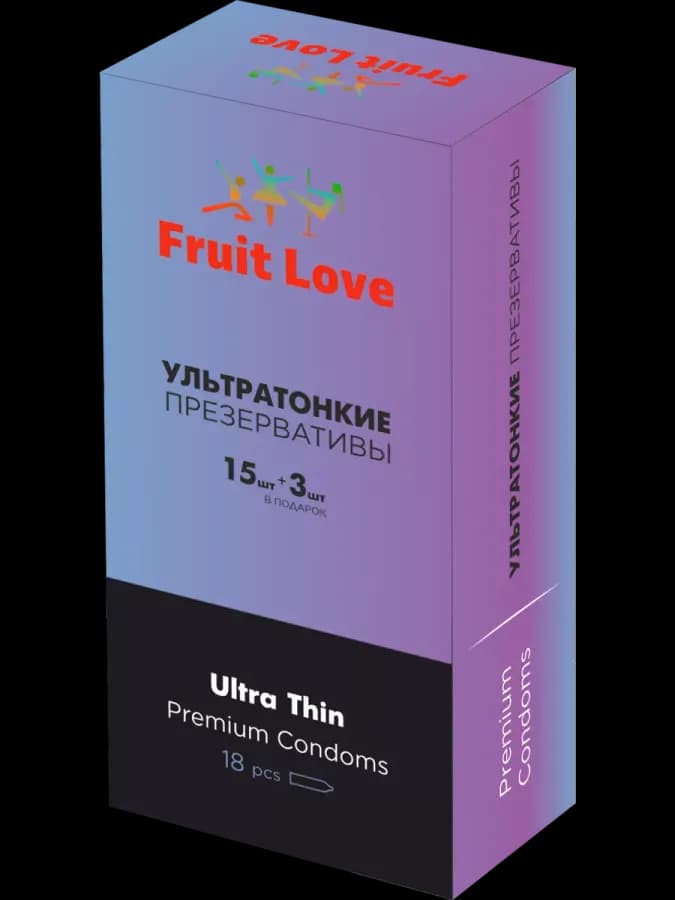 Презервативы ультратонкие 18 штук