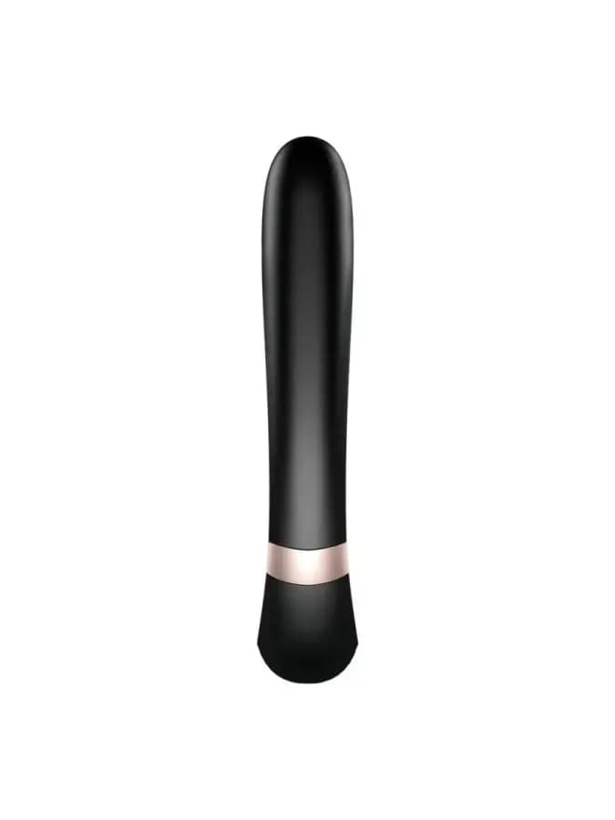 Смарт вибратор кролик с подогревом Satisfyer Heat Wave Connect App черный — фото 4