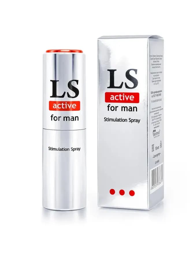 Cпрей для мужчин LOVESPRAY ACTIVE