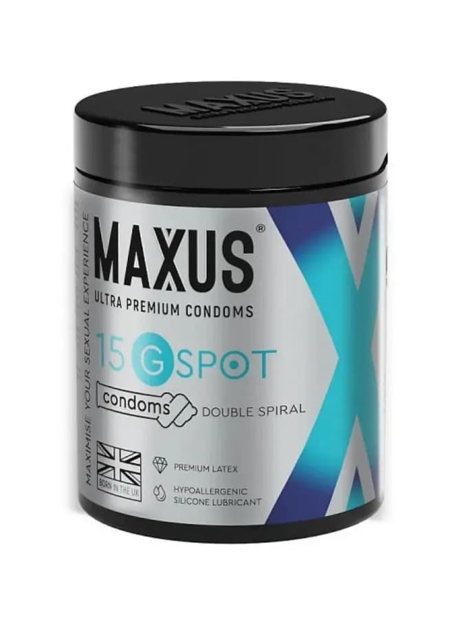 Презервативы с двойной спиралью G Spot, 15 шт