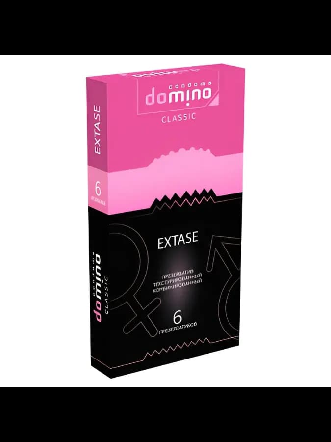 Презервативы DOMINO CLASSIC Extase, текстурированные, 6 шт