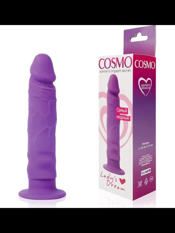 Фаллоимитатор фиолетовый (12*2,5 см)
