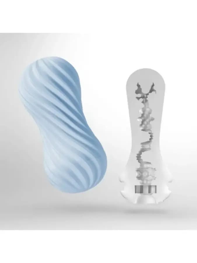 Мастурбатор Flex Bubbly Blue
