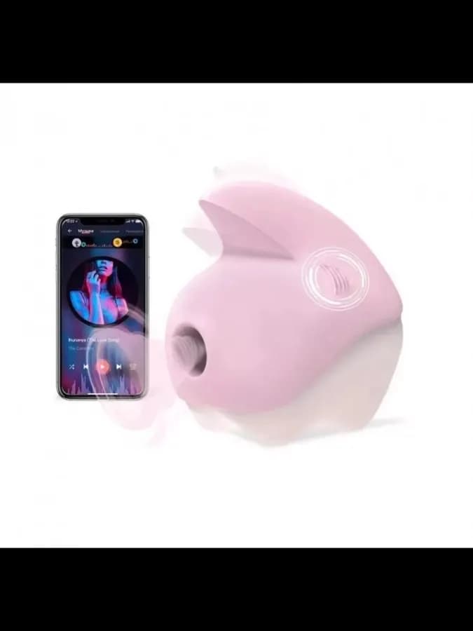 Вакуумный клиторальный стимулятор с вибрацией Unicorn — фото 1