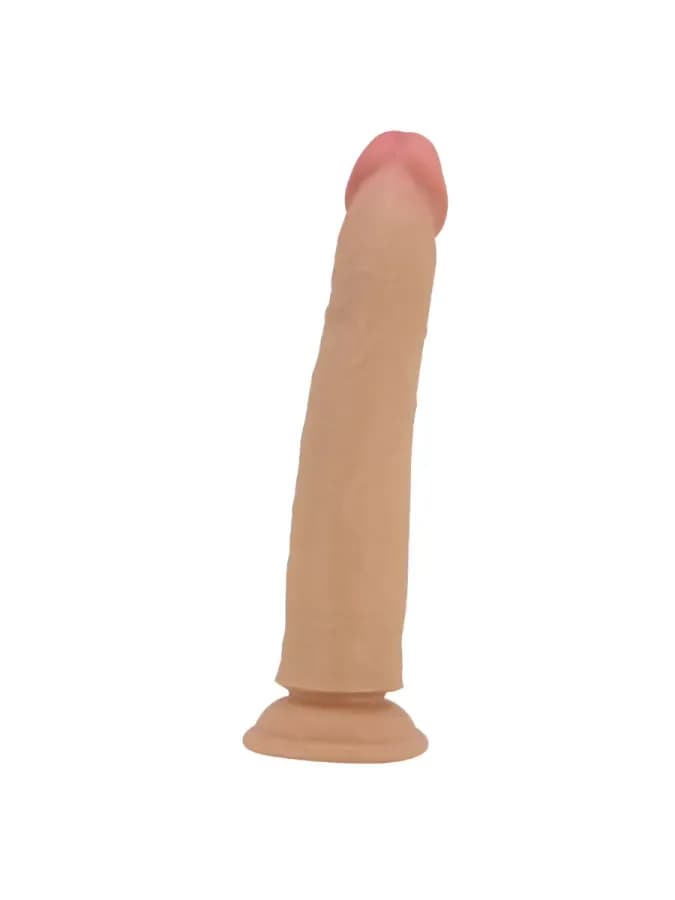 Реалистичный фаллоимитатор на присоске Sharife Sliding skin, 25,4*4,8 см, телесный — фото 6