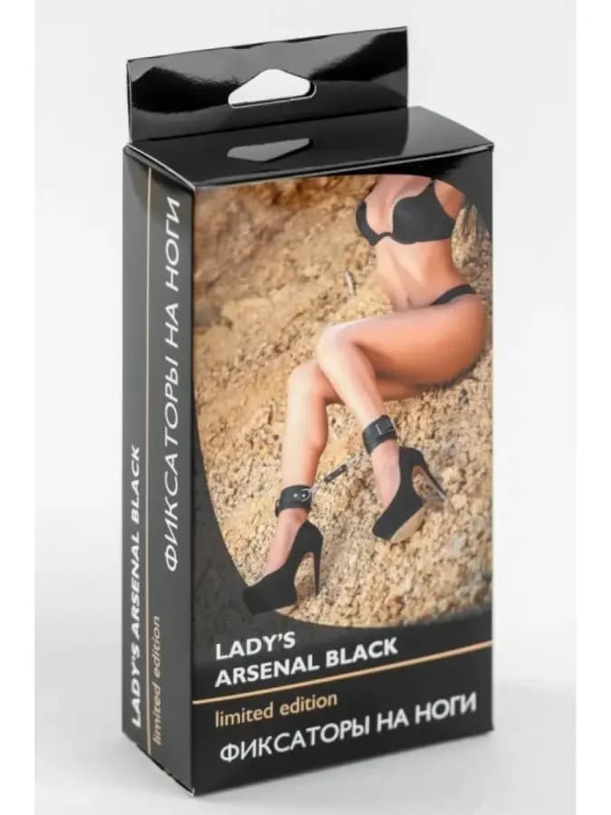 Оковы на ноги Lady's Arsenal Black — фото 3