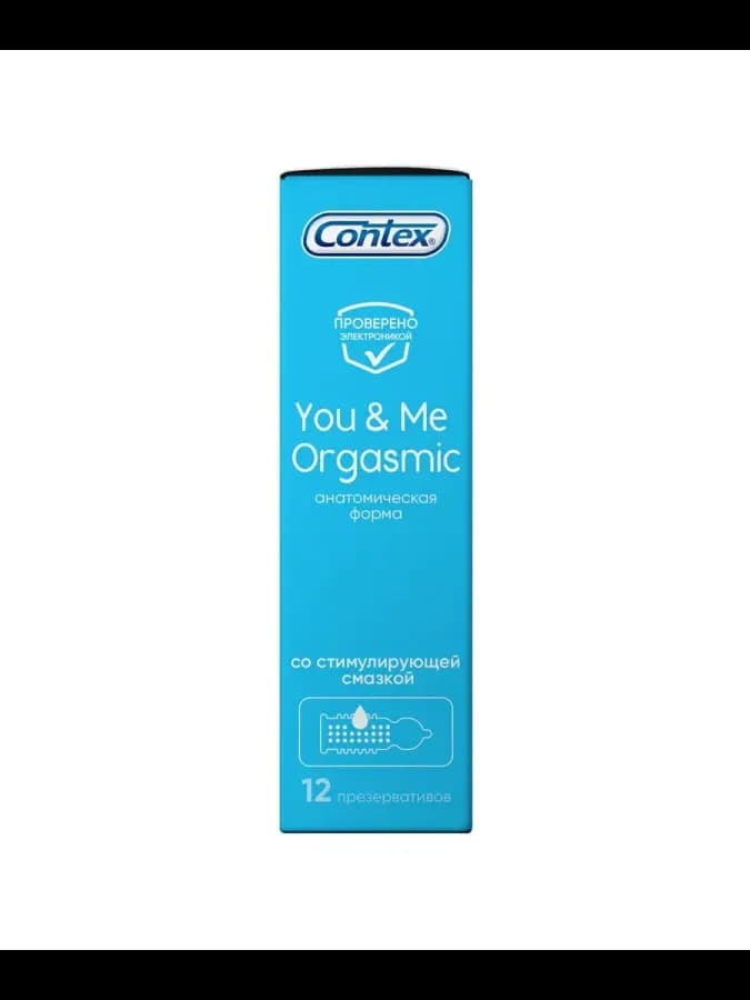 Презерватив you&me orgasmic из натурального латекса n12 3 шт — фото 3