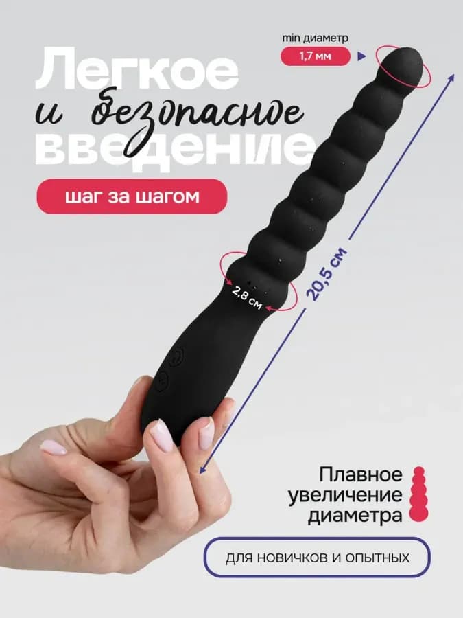 Массажер простаты, анальный вибратор