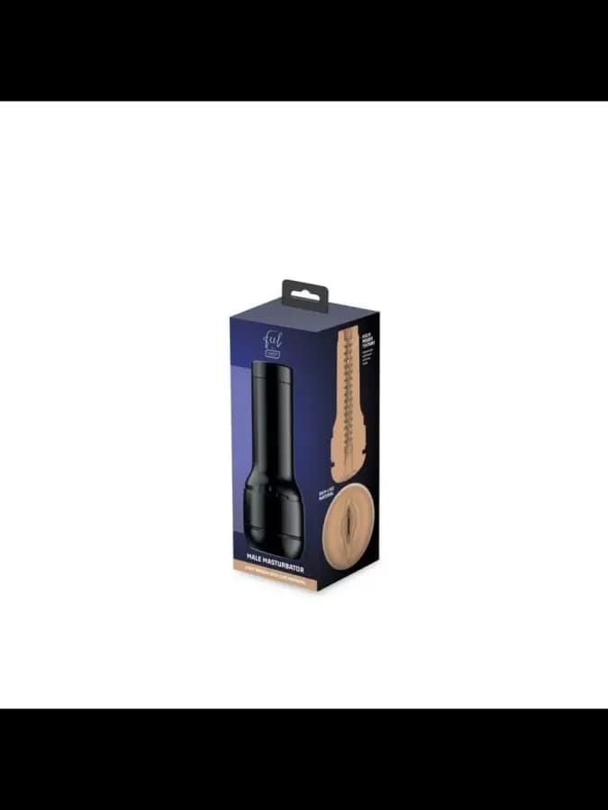 Мастурбатор KIIROO Feel Stroker, вульва, коричневый