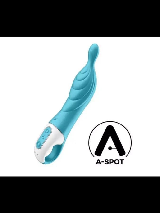 Вибратор для точки "А" Satisfyer A-Mazing 2, бирюзовый — фото 2
