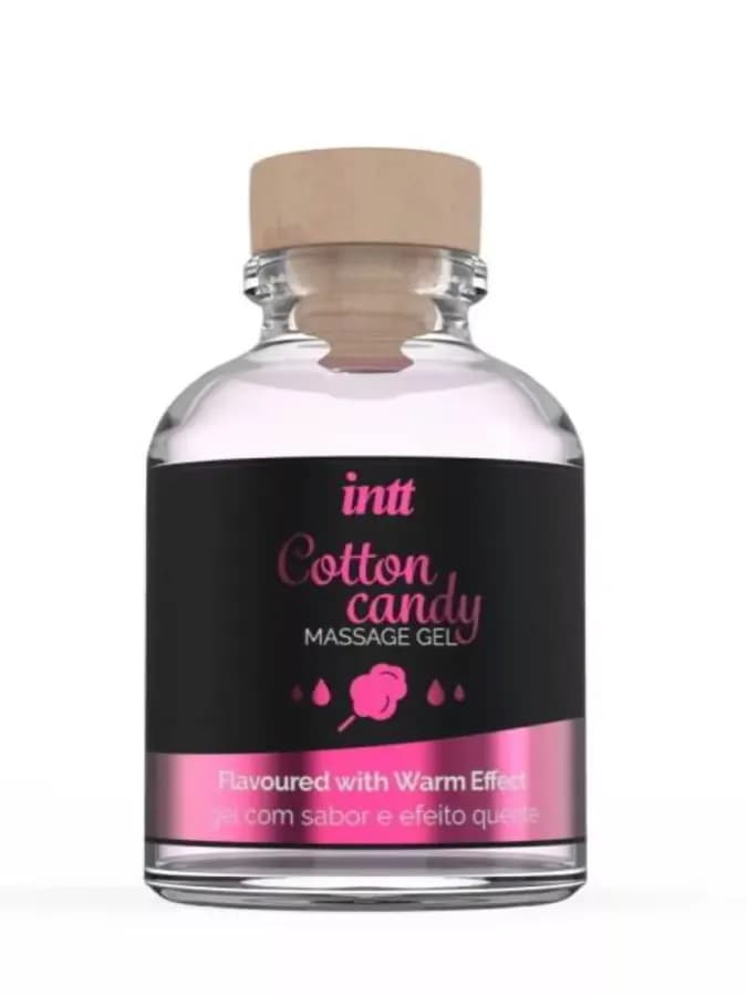 Массажное масло «Intt Cotton Candy» с согревающим эффектом — фото 2
