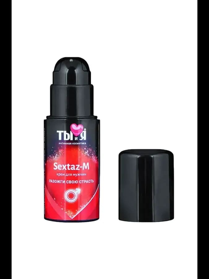 Крем возбуждающий Ты и Я "Sextaz-M" для мужчин — фото 2
