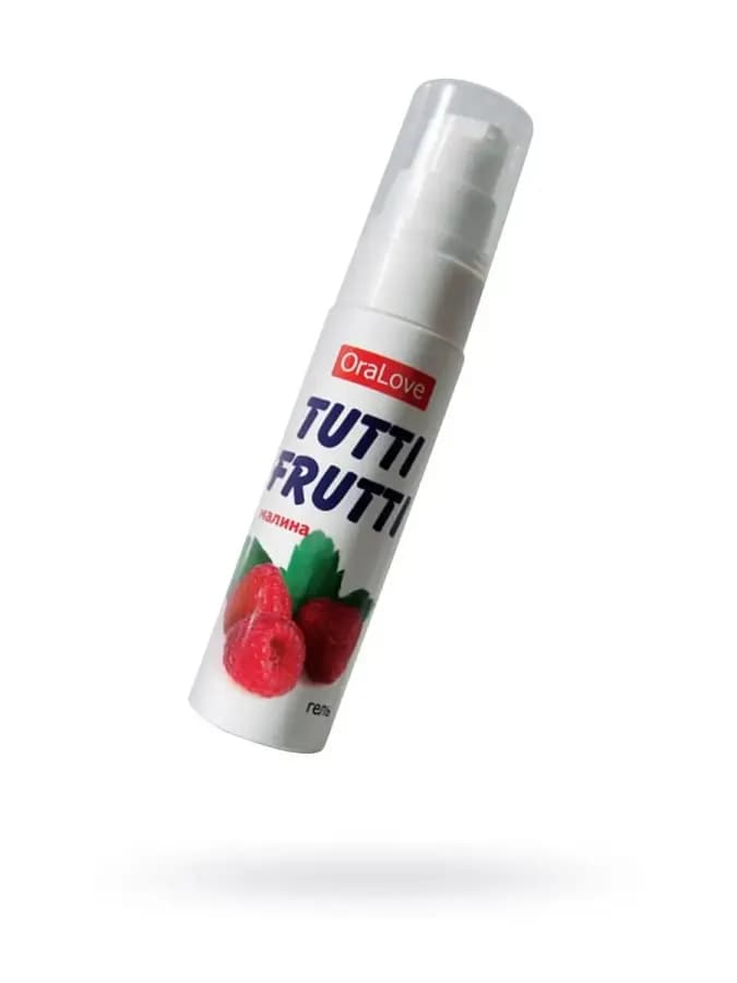 Съедобная смазка Tutti-Frutti малина 30 г — фото 1