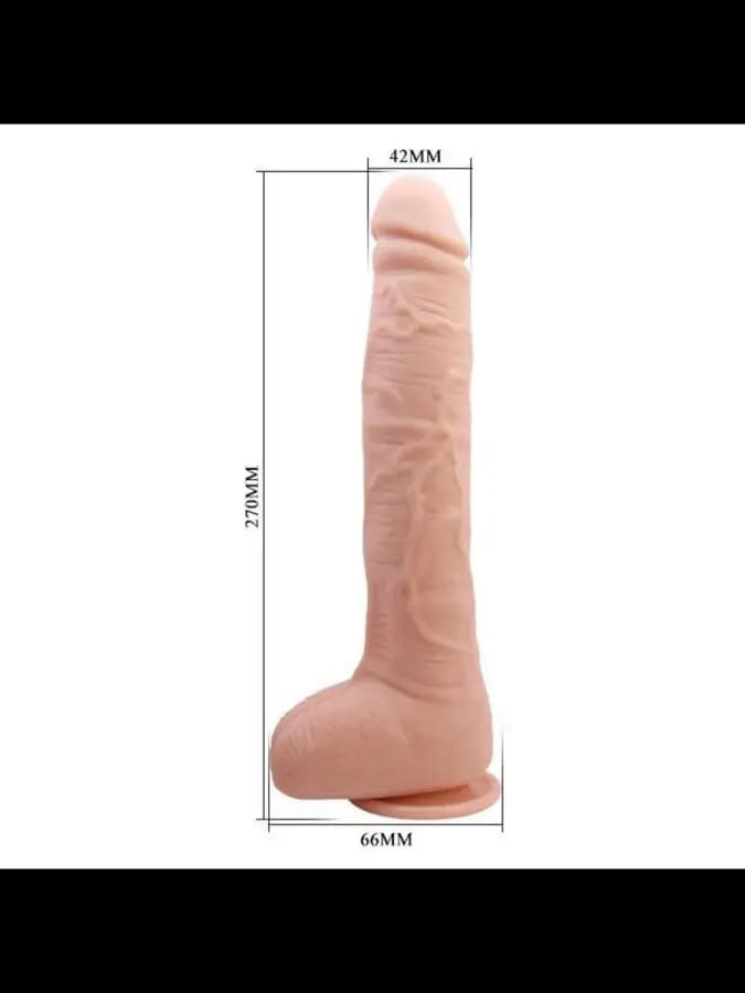 Фаллоимитатор на присоске "Beautiful Dick Dildo" (27×4,2 см) — фото 5