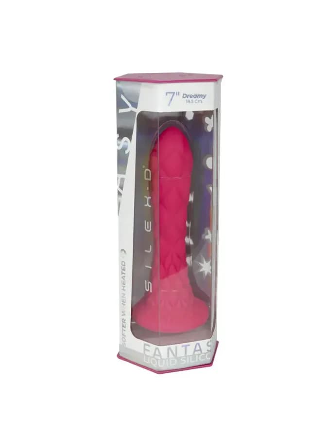 Фаллоимитатор Fantasy Line Dreamy розовый, 7"