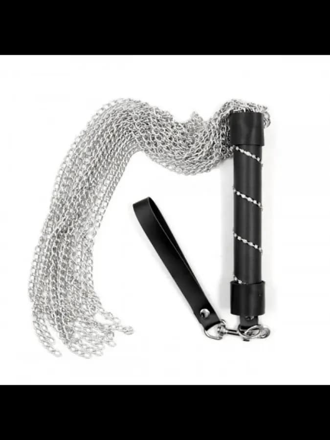 Эксклюзивная плеть с металлическими цепями Metal Chain Whip — фото 4