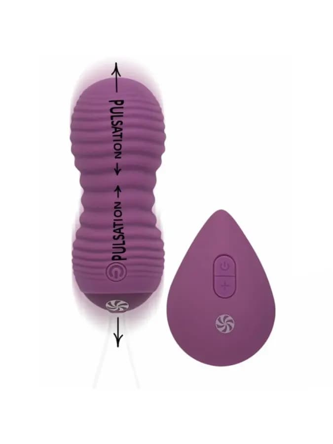 Пульсирующие виброшарики на пульте Take it Easy Era Purple 9