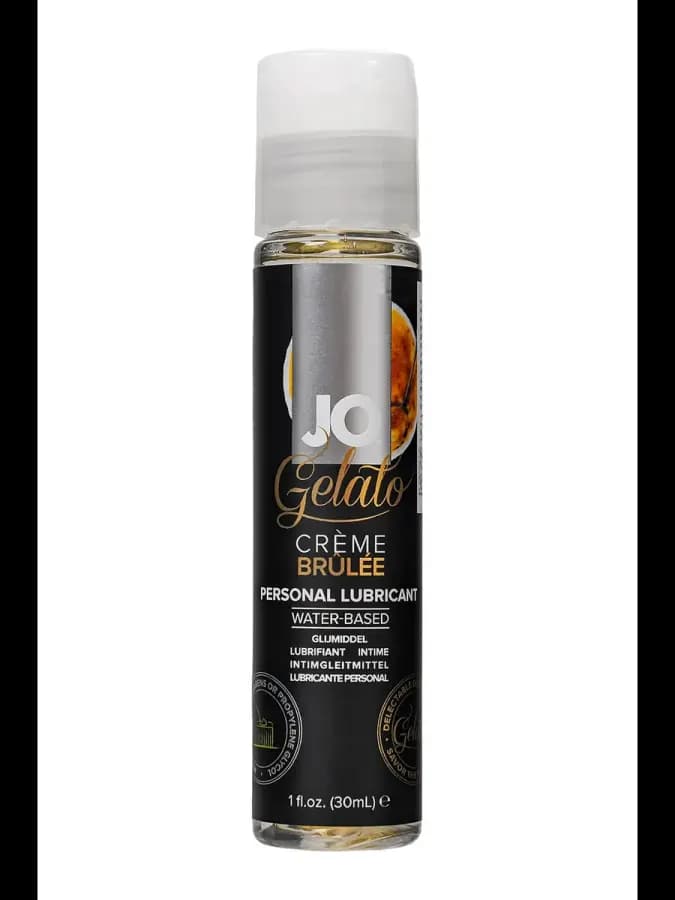 Съедобный лубрикант Крем Брюле JO Gelato Lubricant 30 мл — фото 2