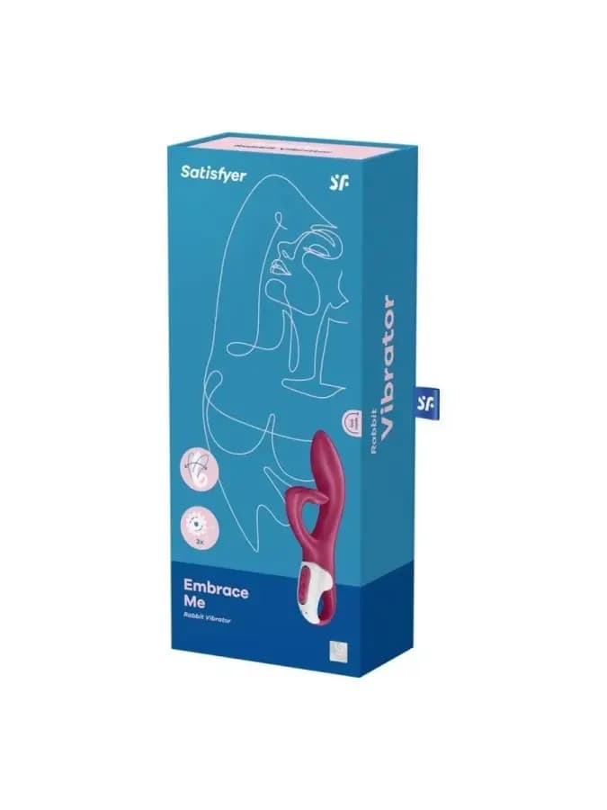 Вибратор-кролик Embrace me berry Satisfyer