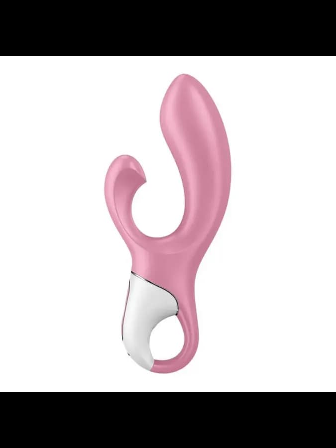 Вибратор-кролик с функцией расширения Satisfyer Air Pump Bunny 3, розовый