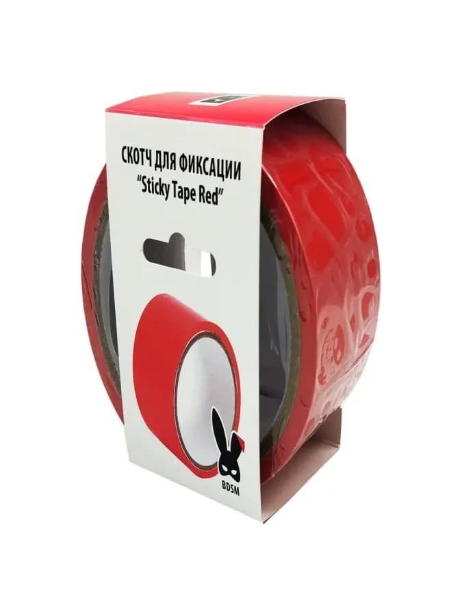 Скотч для фиксации Sticky tape Red красный — фото 3