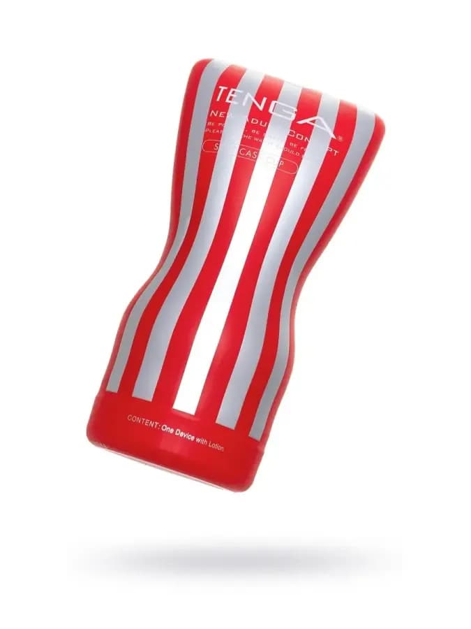 Мастурбатор Soft Case Cup красный 15.5 см