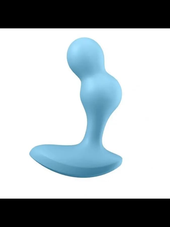 Анальный вибростимулятор Satisfyer Deep Diver, голубой — фото 4