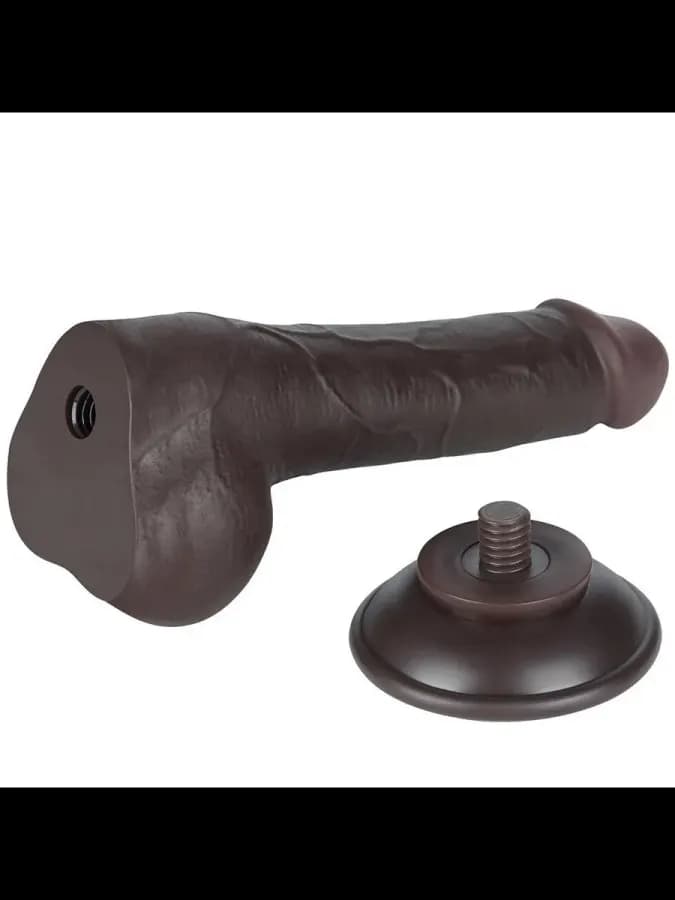 Фаллоимитатор Lovetoy Sliding Skin (19,5×3,5 см) с двойной плотностью, телесный — фото 4