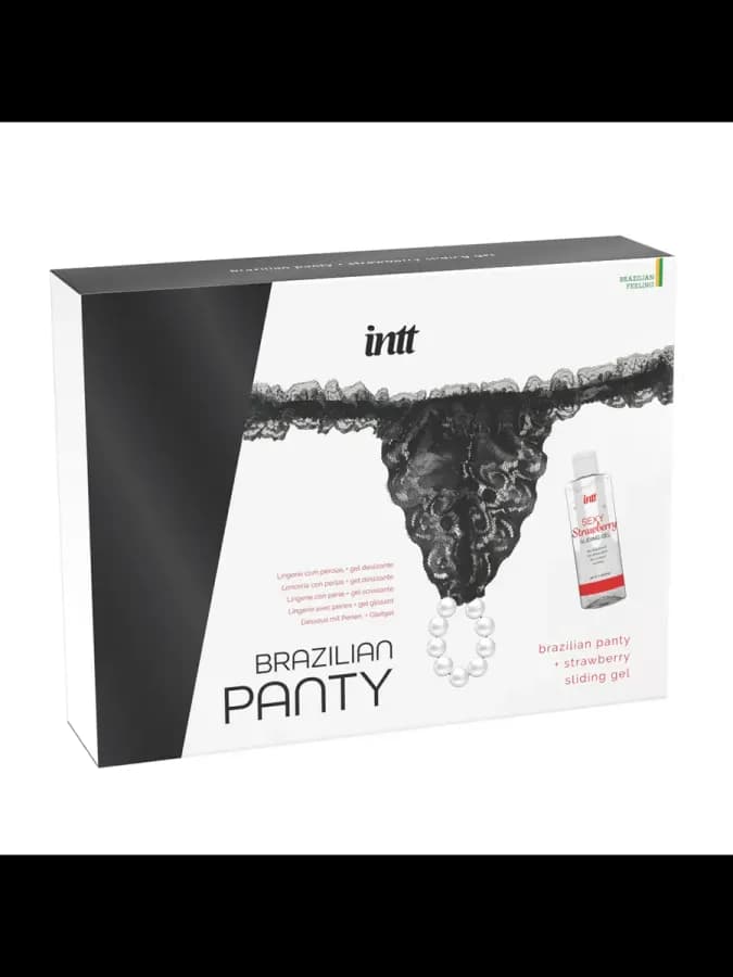 Набор Brazilian Panty Sliding Gel Strawberry