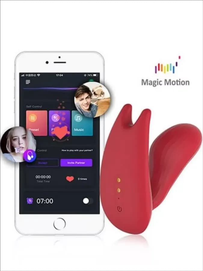 MAGIC MOTION UMI Вибратор, красный