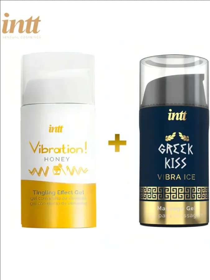 Набор жидких вибраторов Honey 15 мл + Greek Kiss 15 мл — фото 1