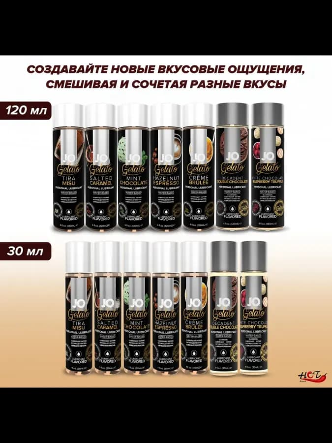 Интимная косметика съедобная с вкусом карамели 30 мл