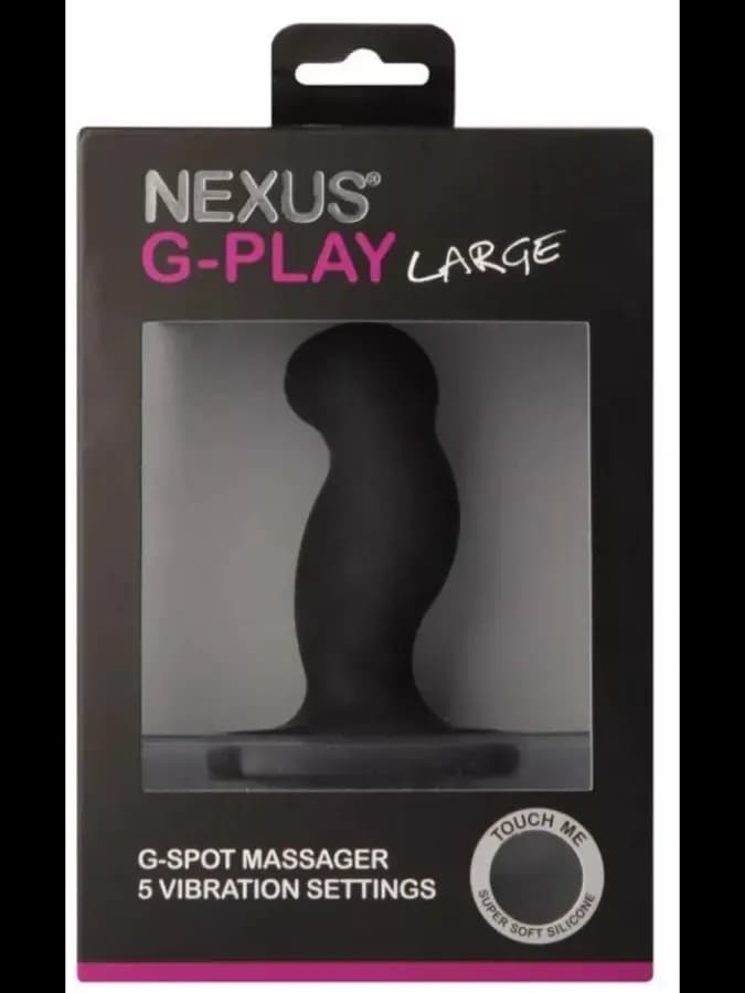Вибростимулятор простаты и G-точки NEXUS G PLAY LARGE черный — фото 2