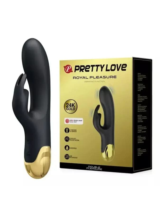 Вибратор с клиторальной стимуляцией Royal Pleasure