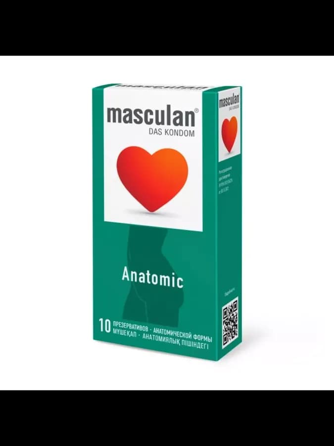 Презерватив Masculan Anatomic № 10 (Анатомической формы)