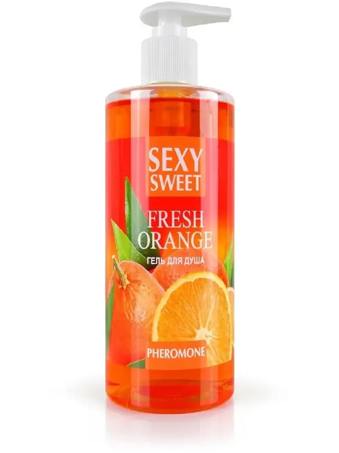 Гель для душа FRESH ORANGE с феромонами, 430 мл
