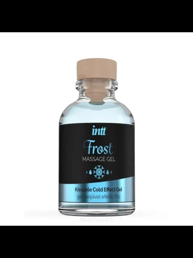 Intt Frost Massage Gel - Съедобный массажный гель с охлаждающим эффектом, 30 мл