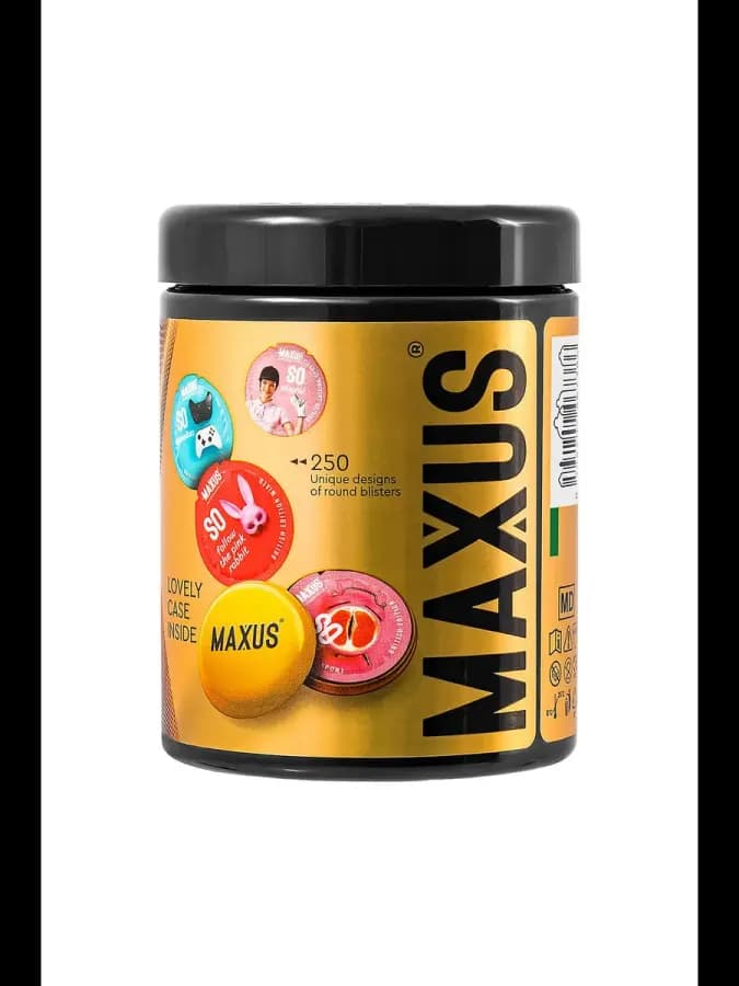 Презервативы MAXUS точечные, 12 шт