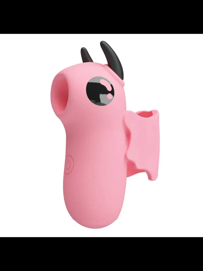 Вакуумный мини-стимулятор на палец, с электростимуляцией — фото 3