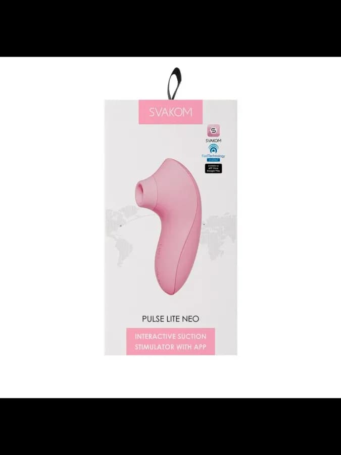 Вакуумный стимулятор клитора Pulse Lite Neo розовый Svakom — фото 3