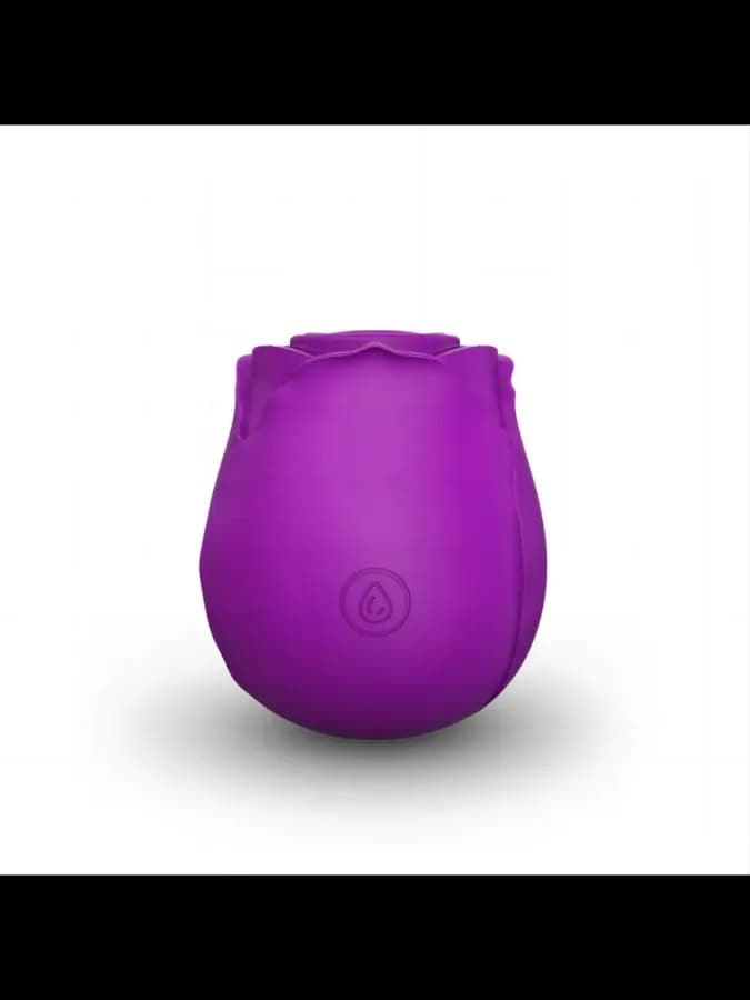 Rose Vibrator, фиолетовый — стимулятор в форме розы — фото 3