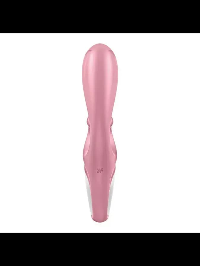 Вибратор-кролик Satisfyer Hug me, розовый — фото 2