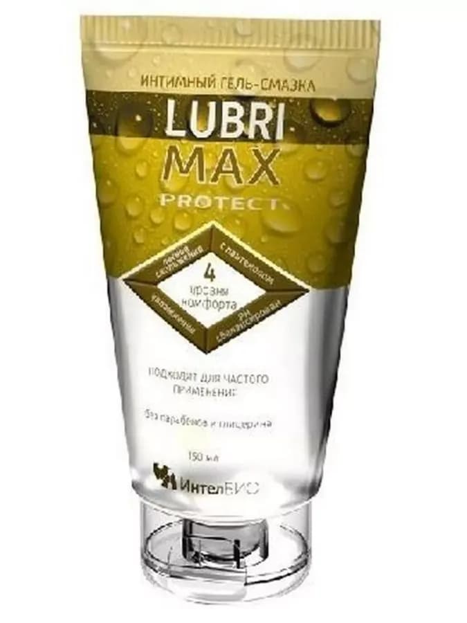 Lubrimax protect интимный гель-смазка для дополн 150мл-1шт