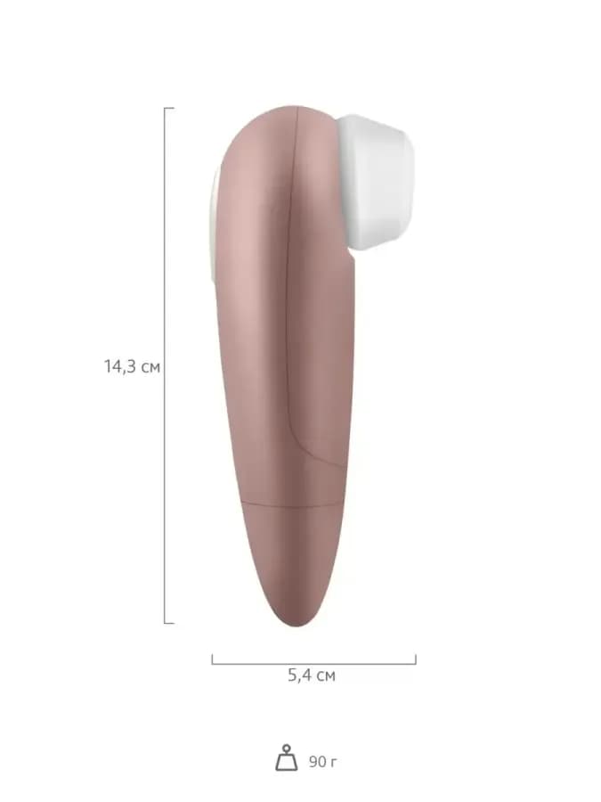 Бесконтактный вакуумный стимулятор клитора Satisfyer Number One — фото 2