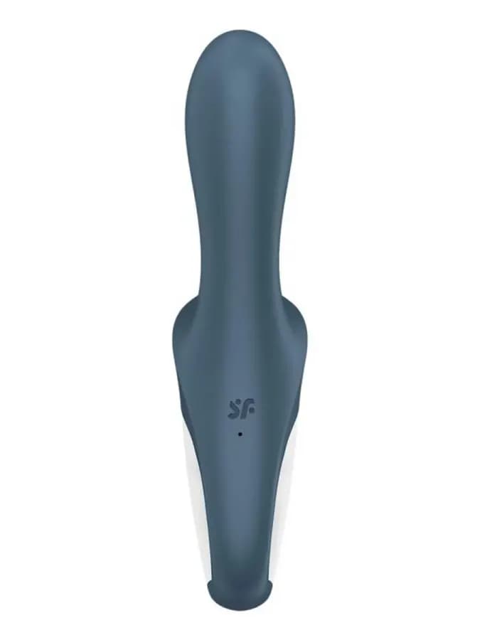 Анальный вибратор с функцией расширения Satisfyer Air Pump Booty 3 серый