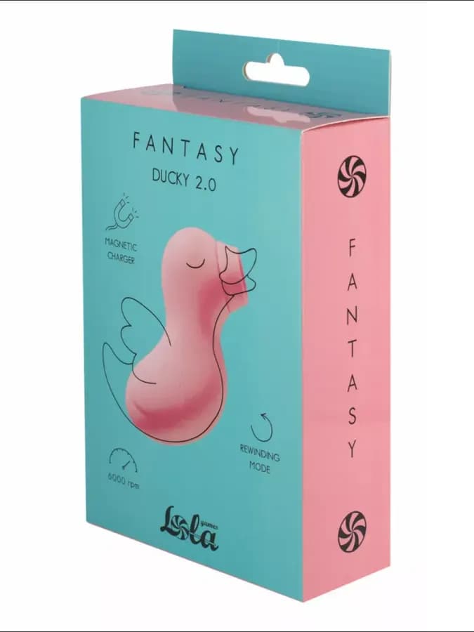 Вакуумный стимулятор Fantasy Ducky Pink — фото 3