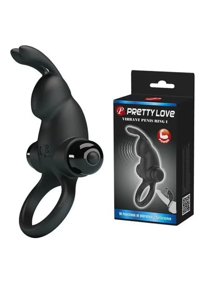 Эрекционное виброкольцо, Vibrant Penis Ring I с клиторальным